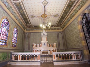 Igreja Nossa Senhora do Patrocínio - nave da capela - Igreja Nossa Senhora do Patrocínio - nave da capela